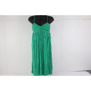BOSTON PROPER green ladies dress size S